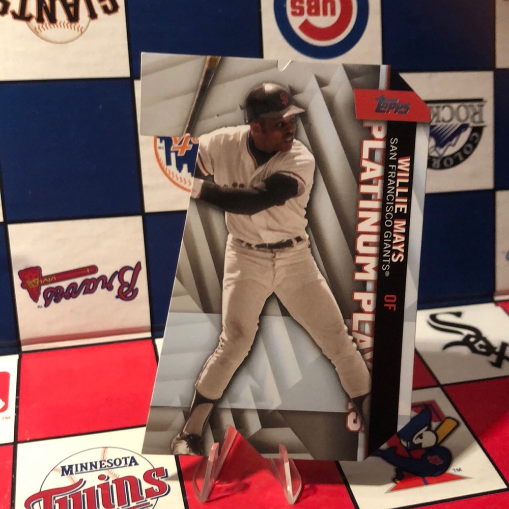 Willie mays baseball card
